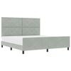 vidaXL &Kappa;&rho;&epsilon;&beta;ά&tau;&iota; &mu;&epsilon; &epsilon;&lambda;&alpha;&tau;ή&rho;&iota;&alpha; &Alpha;&nu;&omicron;&iota;&chi;&tau;ό &gamma;&kappa;&rho;&iota; 180 x 200 cm &Beta;&epsilon;&lambda;&omicron;ύ&delta;&omicron;