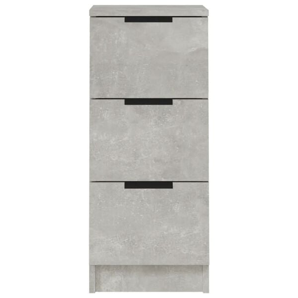 vidaXL Ντουλάπι Γκρι Σκυροδέματος 30x30x70 εκ. Επεξεργασμένο Ξύλο