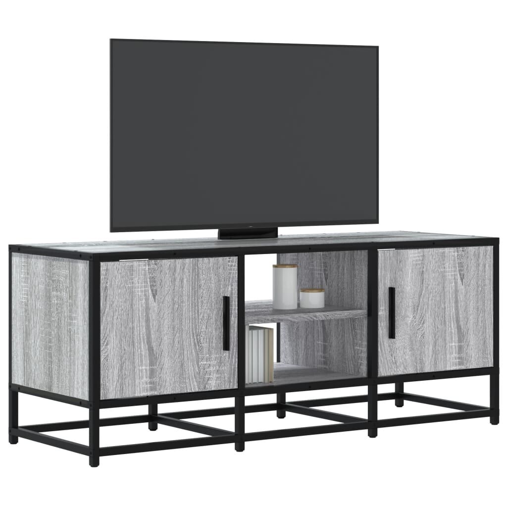 vidaXL Έπιπλο Τηλεόρασης Γκρι Sonoma 100x35x41 εκ. Επεξ. Ξύλο