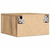 vidaXL Κομοδίνο artisan δρυς 35 x 35 x 20 εκ Επεξεργασμένο ξύλο