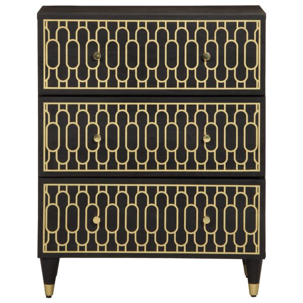 vidaXL Βοηθητικό Ντουλάπι 60 x 33 x 75 εκ. από Μασίφ Ξύλο Μάνγκο