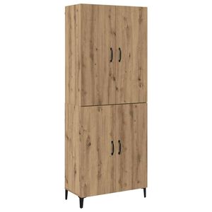 vidaXL Highboard 2 pcs Artisan Oak &Epsilon;&pi;&epsilon;&xi;&epsilon;&rho;&gamma;&alpha;&sigma;&mu;έ&nu;&omicron; &xi;ύ&lambda;&omicron;