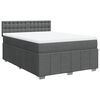 vidaXL &Kappa;&rho;&epsilon;&beta;ά&tau;&iota; Boxspring &mu;&epsilon; &Sigma;&tau;&rho;ώ&mu;&alpha; &Sigma;&kappa;&omicron;ύ&rho;&omicron; &Gamma;&kappa;&rho;&iota; 140x200 &epsilon;&kappa; &Upsilon;&phi;&alpha;&sigma;&mu;ά&tau;&iota;&nu;&omicron;