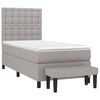 vidaXL &Kappa;&rho;&epsilon;&beta;ά&tau;&iota; Boxspring &mu;&epsilon; &Sigma;&tau;&rho;ώ&mu;&alpha; &Alpha;&nu;&omicron;&iota;&chi;&tau;ό &Gamma;&kappa;&rho;&iota; 80x200 &epsilon;&kappa;. &Upsilon;&phi;&alpha;&sigma;&mu;ά&tau;&iota;&nu;&omicron;