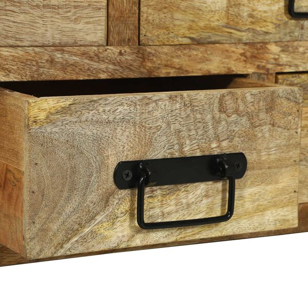 vidaXL Τραπέζι καφέ 90x50x38 εκ. από Μασίφ Ξύλο Μάνγκο