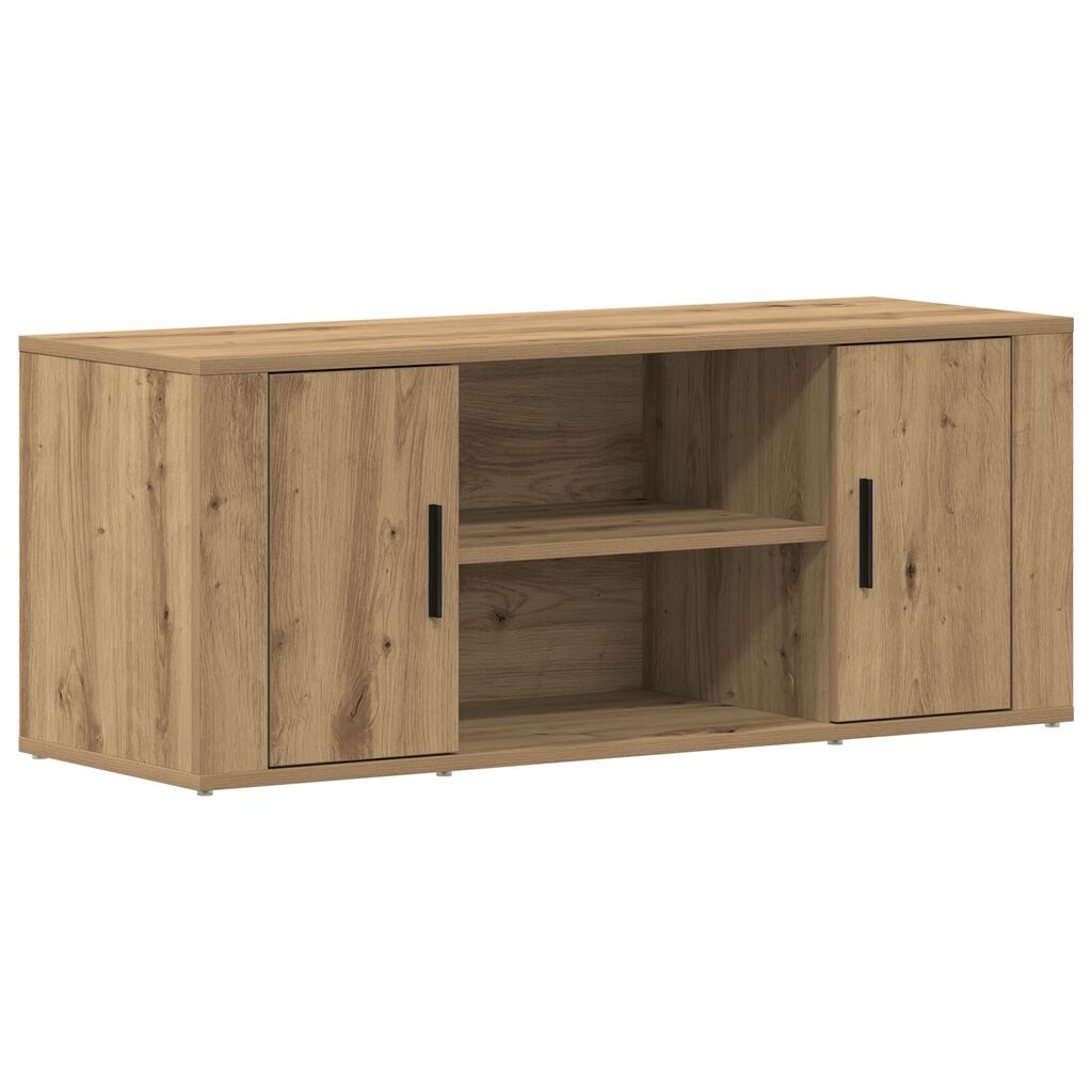 vidaXL Κονσόλα τηλεόρασης Artisan Oak 100x35x40 εκ. Κατασκευασμένη από MDF