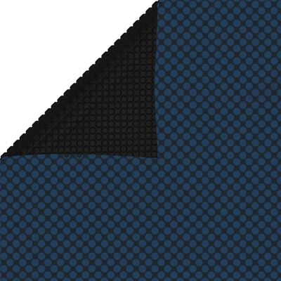 vidaXL Κάλυμμα Πισίνας Ηλιακό Μαύρο/Μπλε 800x500 εκ. από Πολυαιθυλένιο