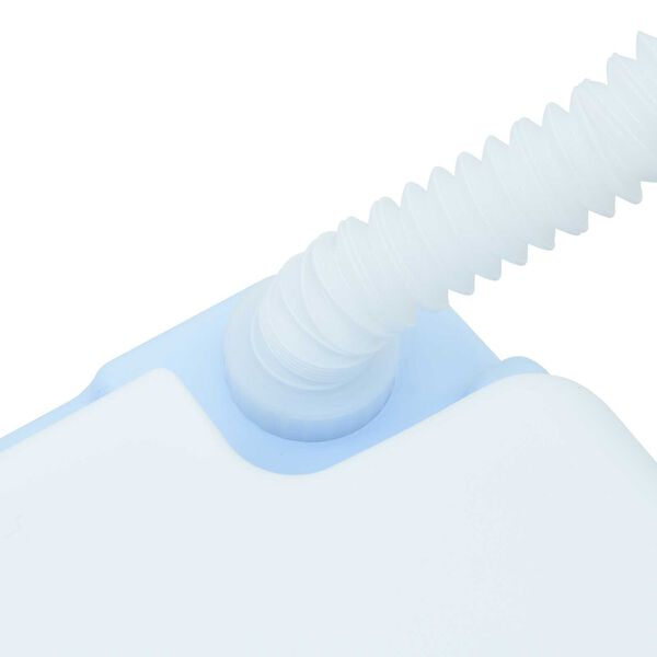 vidaXL Τουαλέτα Κάμπινγκ 2 pcs Μπλε και άσπρο 50.5 x 33 x 103 εκ