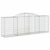 vidaXL Συρματοκιβώτια Τοξωτά 11 τεμ. 300x50x100/120 εκ. Γαλβαν. Ατσάλι