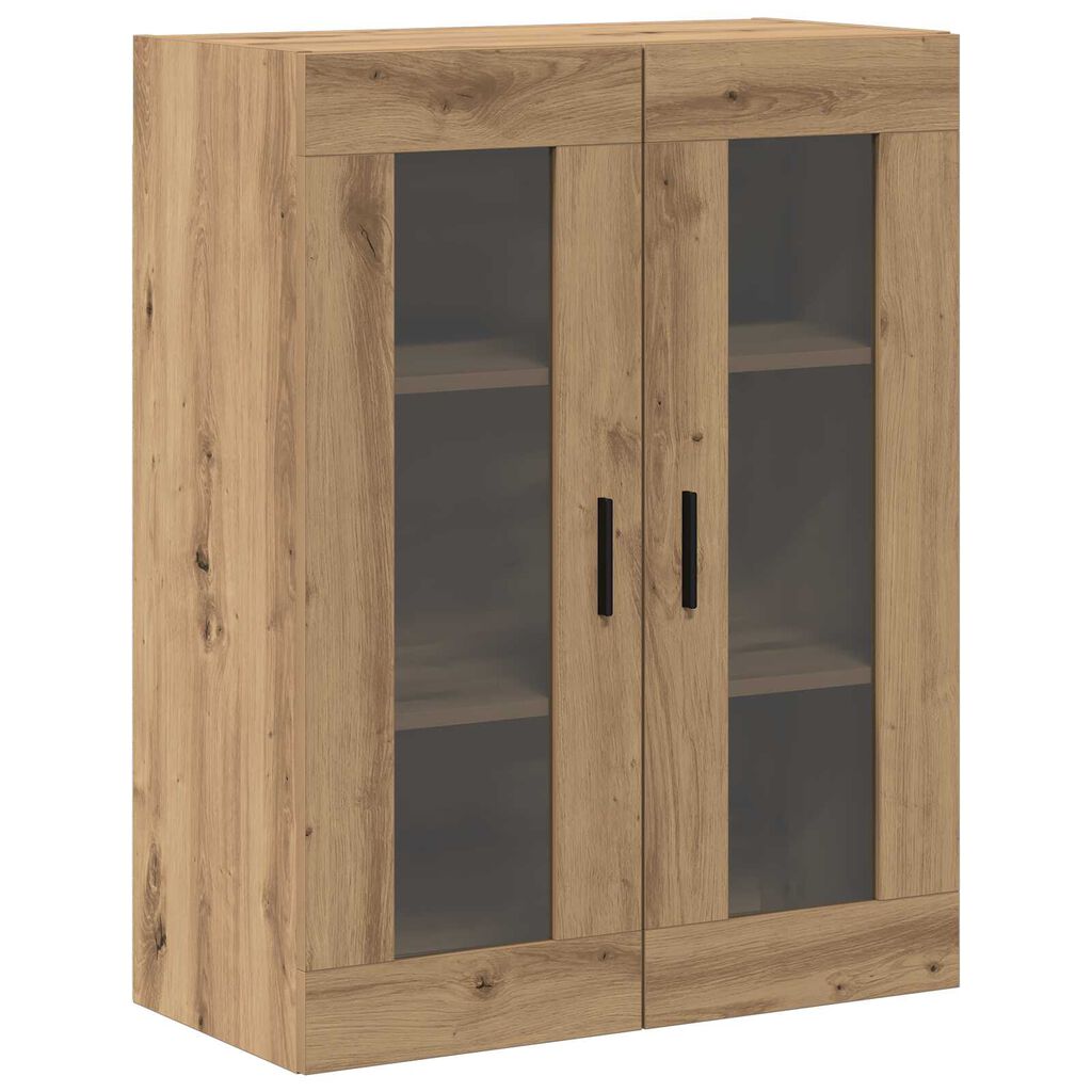 vidaXL Ντουλάπια Τοίχου 2 Τεμάχια Artisan Δρυς 69.5 x 34 x 90 cm, Τεχνητό Ξύλο
