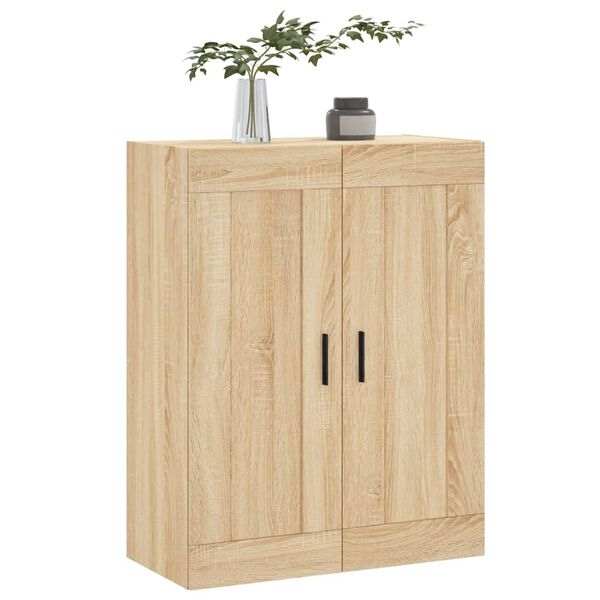 vidaXL Ντουλάπι Επιτοίχιο Sonoma Δρυς 69,5 x 34 x 90 εκ. Επεξεργ. Ξύλο
