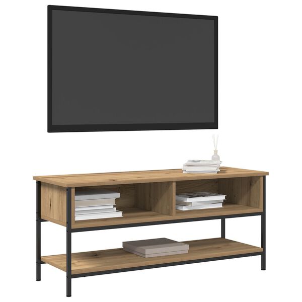 vidaXL Ντουλάπι TV artisan δρυς 100 x 35 x 45 εκ. Επεξεργασμένο ξύλο