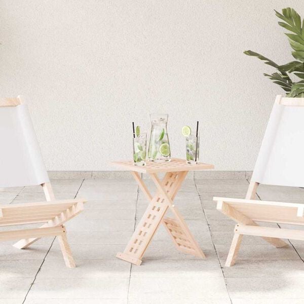 vidaXL Τραπεζάκι σαλονιού Καφέ 33 x 33 x 40.5 εκ Μασίφ ξύλο καρυδιάς
