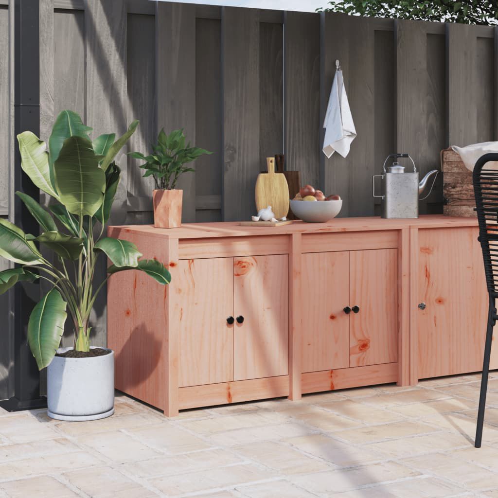 vidaXL Ντουλάπι Κουζίνας Εξ Χώρου 106x55x64εκ Μασίφ Ξύλο Ψευδοτσούγκας