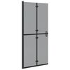 vidaXL &Tau;&omicron;ί&chi;&omicron;&sigmaf; Walk-In &Nu;&tau;&omicron;&upsilon;&sigmaf; &Mu;&alpha;ύ&rho;&omicron; 90 x 6.5 x 190 &epsilon;&kappa;.