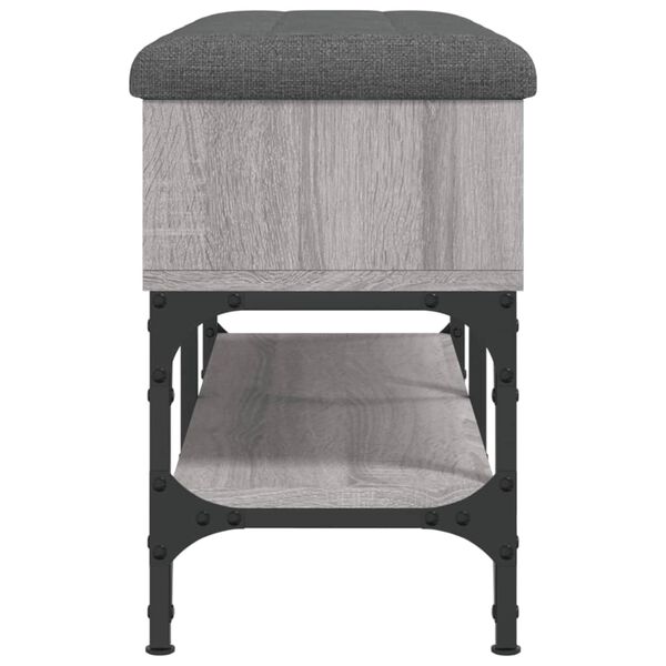 vidaXL Παπουτσοθήκη Γκρι Sonoma 82x32x45 εκ. από Επεξεργασμένο Ξύλο