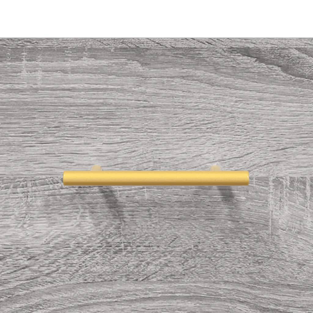 vidaXL Ντουλάπι Τοίχου Γκρι Sonoma 60x36,5x35 εκ. Επεξεργασμένο Ξύλο