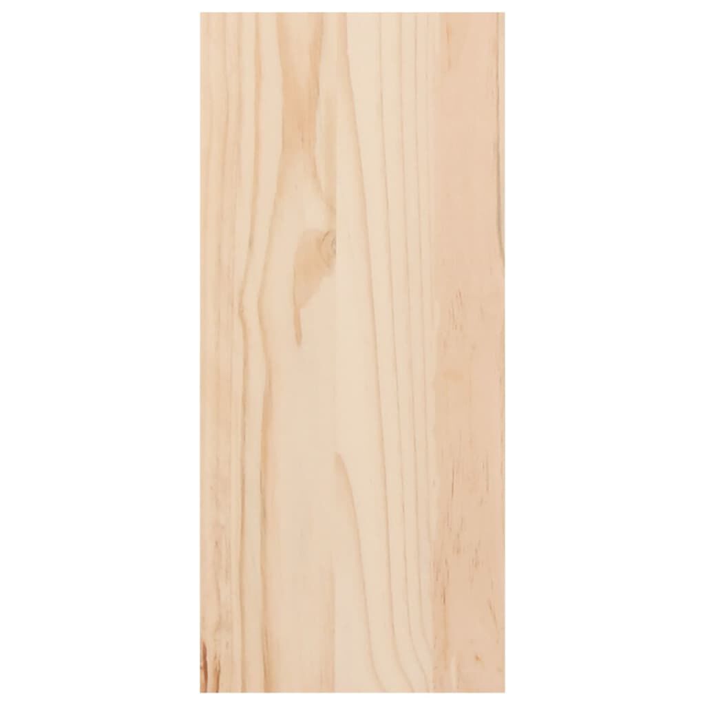 vidaXL Κάβα Κρασιών 56 x 25 x 56 εκ. από Μασίφ Ξύλο Πεύκου