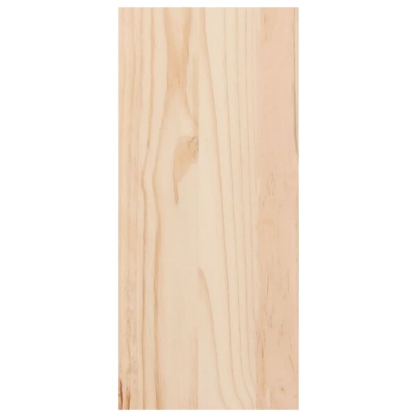 vidaXL Κάβα Κρασιών 56 x 25 x 56 εκ. από Μασίφ Ξύλο Πεύκου