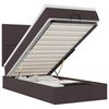 vidaXL &Omicron;&theta;&omega;&mu;&alpha;&nu;&iota;&kappa;ό &kappa;&rho;&epsilon;&beta;ά&tau;&iota; &mu;&epsilon; &sigma;&tau;&rho;ώ&mu;&alpha; & LEDs &Sigma;&kappa;&omicron;ύ&rho;&omicron; &kappa;&alpha;&phi;έ 90x190cm ύ&phi;&alpha;&sigma;&mu;&alpha;