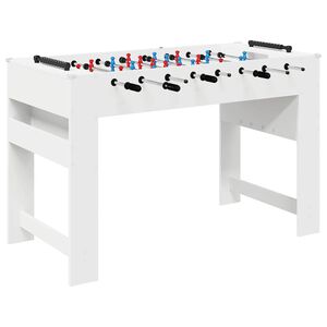 vidaXL &Tau;&rho;&alpha;&pi;έ&zeta;&iota; &Phi;&omicron;&upsilon;&tau;&mu;&pi;&omicron;&lambda; &Lambda;&epsilon;&upsilon;&kappa;ό&sigmaf; 125 x 60,5 x 80 &epsilon;&kappa;. &Epsilon;&pi;&epsilon;&xi;&epsilon;&rho;&gamma;&alpha;&sigma;&mu;έ&nu;&omicron; &Xi;ύ&lambda;&omicron;