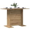 vidaXL Τραπεζαρία artisan δρυς 110 x 60 x 75 cm Επεξεργασμένο ξύλο