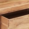 vidaXL Τραπέζι Κονσόλα Live Edge 100x35x76 εκ. από Μασίφ Ξύλο Ακακίας