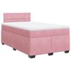 vidaXL &Kappa;&rho;&epsilon;&beta;ά&tau;&iota; Boxspring &mu;&epsilon; &Sigma;&tau;&rho;ώ&mu;&alpha; &Rho;&omicron;&zeta; 120x200 &epsilon;&kappa;. &Beta;&epsilon;&lambda;&omicron;ύ&delta;&iota;&nu;&omicron;