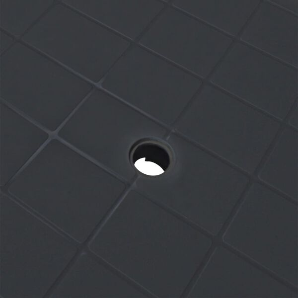 vidaXL Τραπέζι Κήπου Ανθρακί 101 x 68 x 72 εκ. Πλαστικό