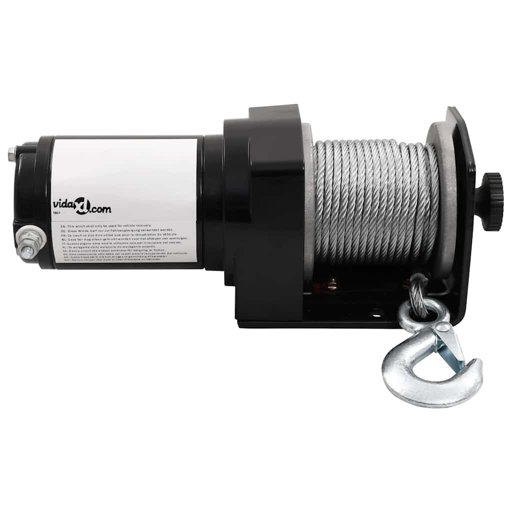 Ηλεκτρικό Βαρούλκο 12V 1360κ. με Κύλινδρο Ευθυγράμμισης Συρματόσχοινου