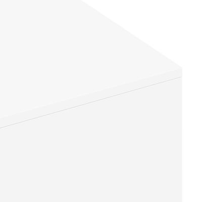 vidaXL Τραπεζάκι Σαλονιού Λευκό 100x49,5x31 εκ. από Επεξεργασμένο Ξύλο