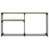 vidaXL Τραπέζι Κονσόλα Sonoma Δρυς 145x22,5x75 εκ. Επεξεργασμένο Ξύλο