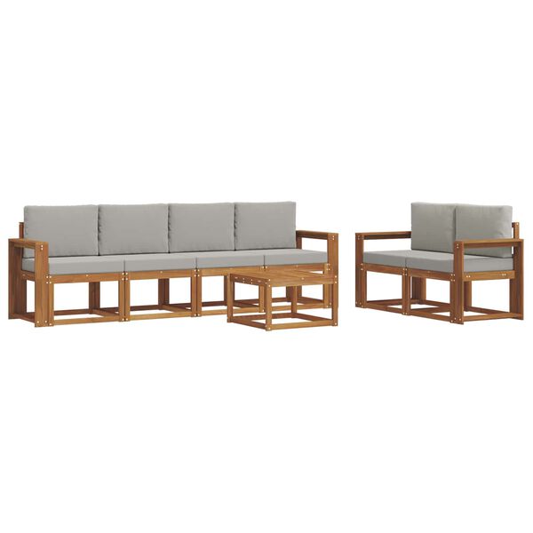 vidaXL &Sigma;&epsilon;&iota;&rho;ά &Kappa;&alpha;&nu;&alpha;&pi;έ &Epsilon;&xi;&omega;&tau;&epsilon;&rho;&iota;&kappa;&omicron;ύ 7 pcs &Phi;&upsilon;&sigma;&iota;&kappa;ό &kappa;&alpha;&iota; &Alpha;&nu;&omicron;&iota;&chi;&tau;ό &Gamma;&kappa;&rho;&iota;