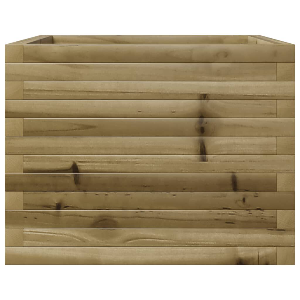 vidaXL Ζαρντινιέρα Κήπου 60x60x45,5 εκ. από Εμποτισμένο Ξύλο Πεύκου