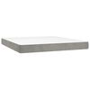 vidaXL &Kappa;&rho;&epsilon;&beta;ά&tau;&iota; Boxspring &mu;&epsilon; &Sigma;&tau;&rho;ώ&mu;&alpha; &Alpha;&nu;&omicron;&iota;&chi;&tau;ό &Gamma;&kappa;&rho;&iota; 160x200 &epsilon;&kappa;. &Beta;&epsilon;&lambda;&omicron;ύ&delta;&iota;&nu;&omicron;