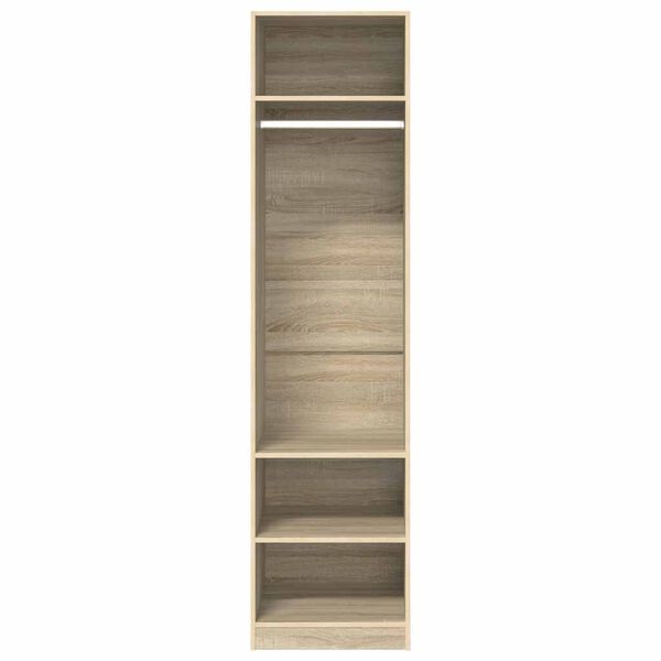 vidaXL Ντουλάπα Χρώμα Sonoma Δρυς 50 x 50 x 200 εκ. από Επεξ. Ξύλο