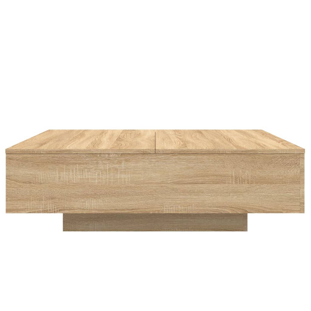 vidaXL Τραπεζάκι Σαλονιού Sonoma Δρυς 100x100x31 εκ Επεξεργασμένο Ξύλο