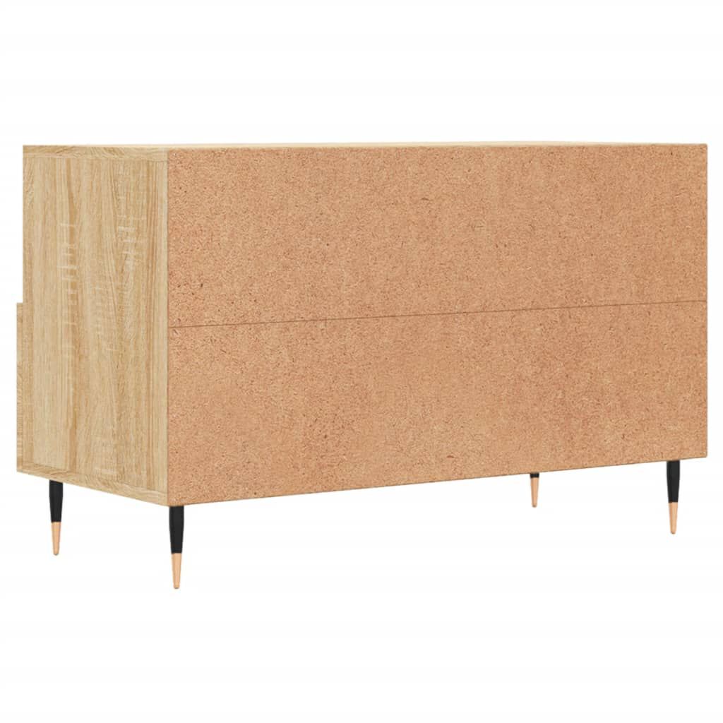vidaXL Έπιπλο Τηλεόρασης Sonoma Δρυς 80x36x50 εκ. Επεξεργασμένο Ξύλο