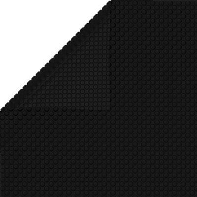 vidaXL Κάλυμμα Πισίνας Ορθογώνιο Μαύρο 800 x 500 εκ. από Πολυαιθυλένιο