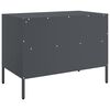 vidaXL Έπιπλο Τηλεόρασης Ανθρακί 68x39x50,5 εκ. από Χάλυβα