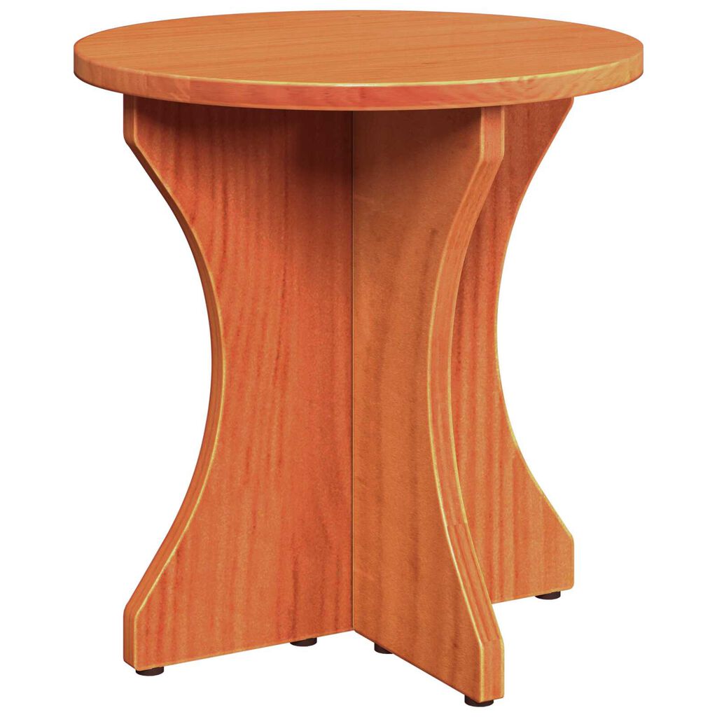 vidaXL Σετ Τραπεζιού Για Καφέ 3 pcs Καφέ κεριού 46 x 46 x 47 εκ.