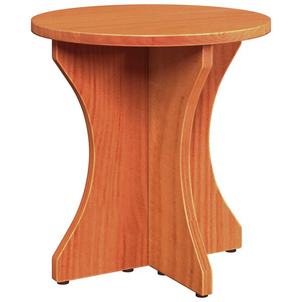 vidaXL Σετ Τραπεζιού Για Καφέ 3 pcs Καφέ κεριού 46 x 46 x 47 εκ.