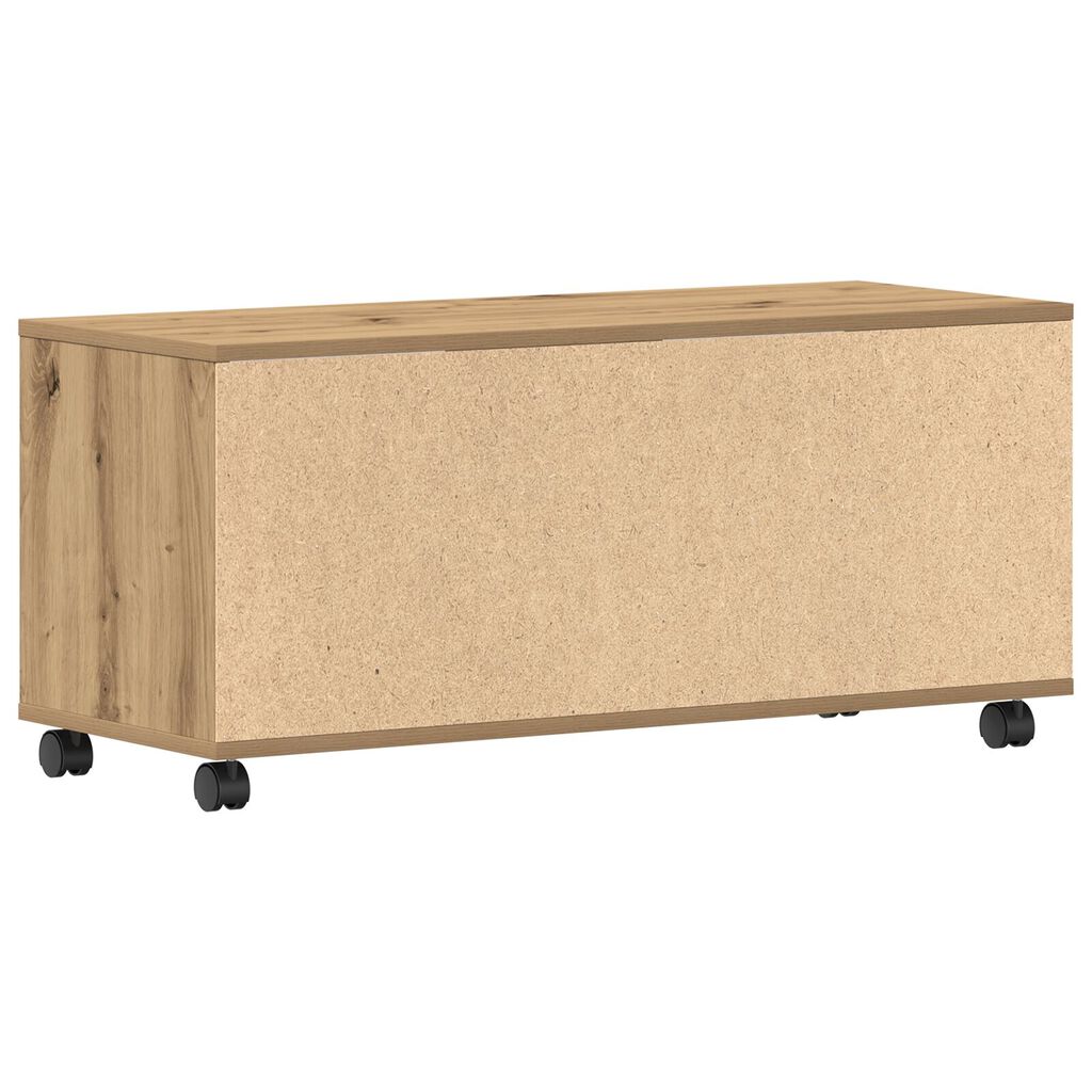 vidaXL Κονσόλα Τηλεόρασης Artisan Oak 90x35x35 εκ. Επεξεργασμένου Ξύλου
