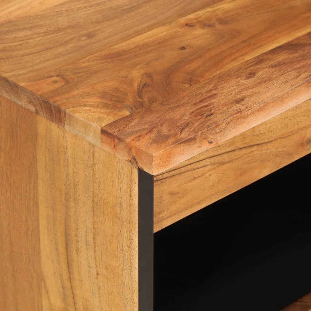 vidaXL Ντουλάπι Βοηθητικό 60 x 33 x 75 εκ. από Μασίφ Ξύλο Ακακίας