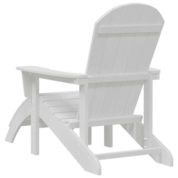 vidaXL Έπιπλα Χαλάρωσης Κήπου 2 pcs Λευκό 74 x 82 x 90cm Πλαστικό