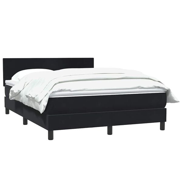 vidaXL &Kappa;&rho;&epsilon;&beta;ά&tau;&iota; Boxspring &mu;&epsilon; &Sigma;&tau;&rho;ώ&mu;&alpha; &Mu;&alpha;ύ&rho;&omicron; 160x210 &epsilon;&kappa;. &Beta;&epsilon;&lambda;&omicron;ύ&delta;&iota;&nu;&omicron;