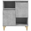 vidaXL Ντουλάπια 2 τεμ. Γκρι Σκυροδέματος 60x35x70 εκ. Επεξεργ. Ξύλο