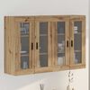 vidaXL Ντουλάπια Τοίχου 2 pcs artisan δρυς 69.5 x 34 x 90 εκ.