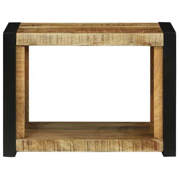 vidaXL Κύβος Τοίχου με ράφι Καφέ 55 x 35 x 40 εκ Μασίφ ξύλο μάνγκο