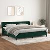 vidaXL &Kappa;&rho;&epsilon;&beta;ά&tau;&iota; Boxspring &mu;&epsilon; &Sigma;&tau;&rho;ώ&mu;&alpha; &Sigma;&kappa;&omicron;ύ&rho;&omicron; &Pi;&rho;ά&sigma;&iota;&nu;&omicron; 200x200&epsilon;&kappa;. &Beta;&epsilon;&lambda;&omicron;ύ&delta;&iota;&nu;&omicron;